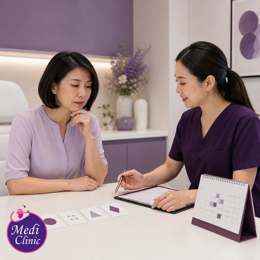 Educational treatment-selection visual for Aesthetic Treatment Suitability
