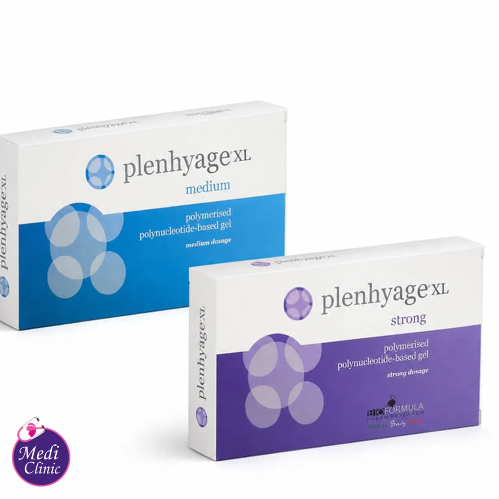 Educational treatment-selection visual for PLENHYAGE Product Comparison Guide