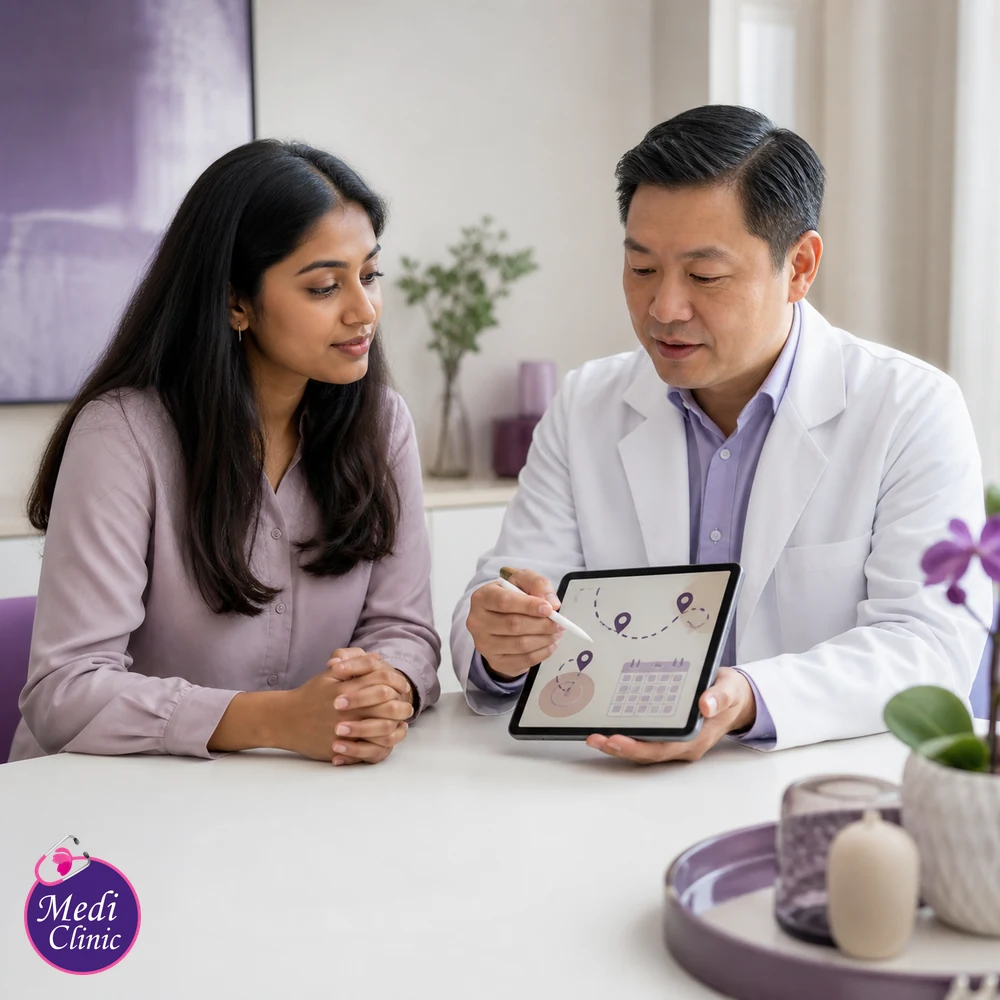 医生评估选择 Medi Clinic Taman Molek 与 Eco Botanic 分店的适合度及影响因素