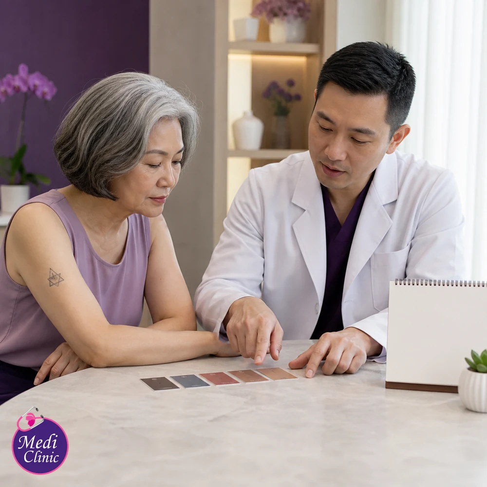 Educational treatment-selection visual for Tattoo Removal Treatment Options