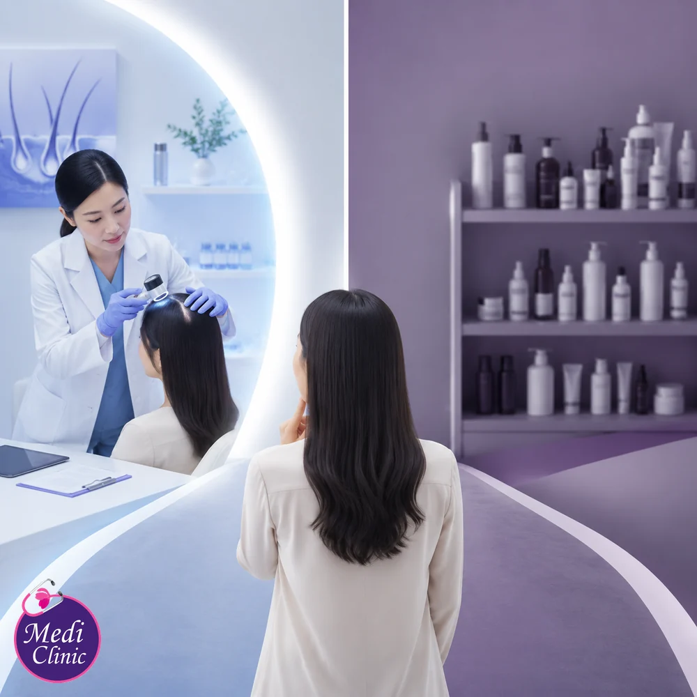 Doctor-led hair assessment compared with random self-treatment Doctor-led hair assessment compared with random self-treatment