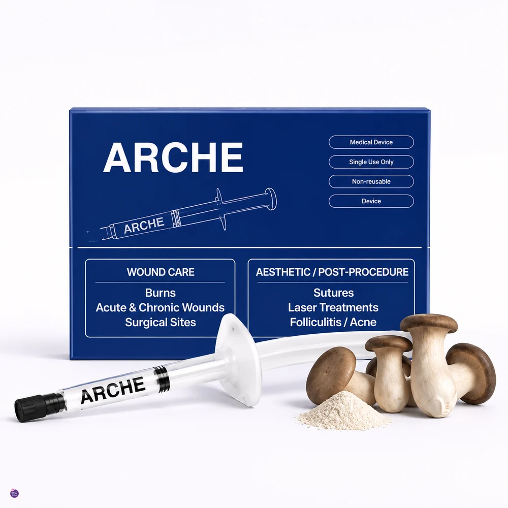 ARCHE chitosan wound care treatment product at Medi Clinic Johor Bahru ARCHE chitosan wound care treatment product at Medi Clinic Johor Bahru