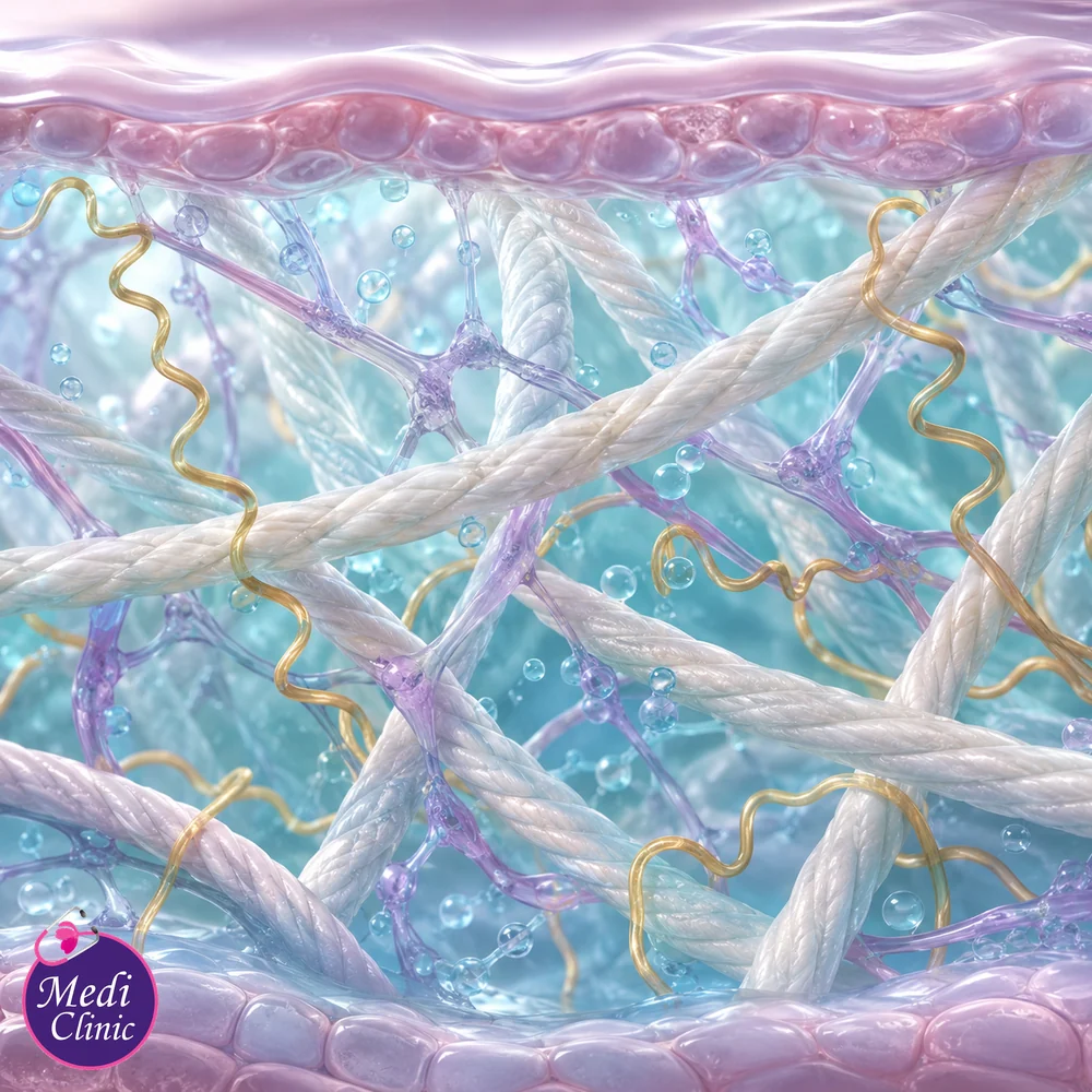 Educational collagen and elastin skin matrix Educational collagen and elastin skin matrix