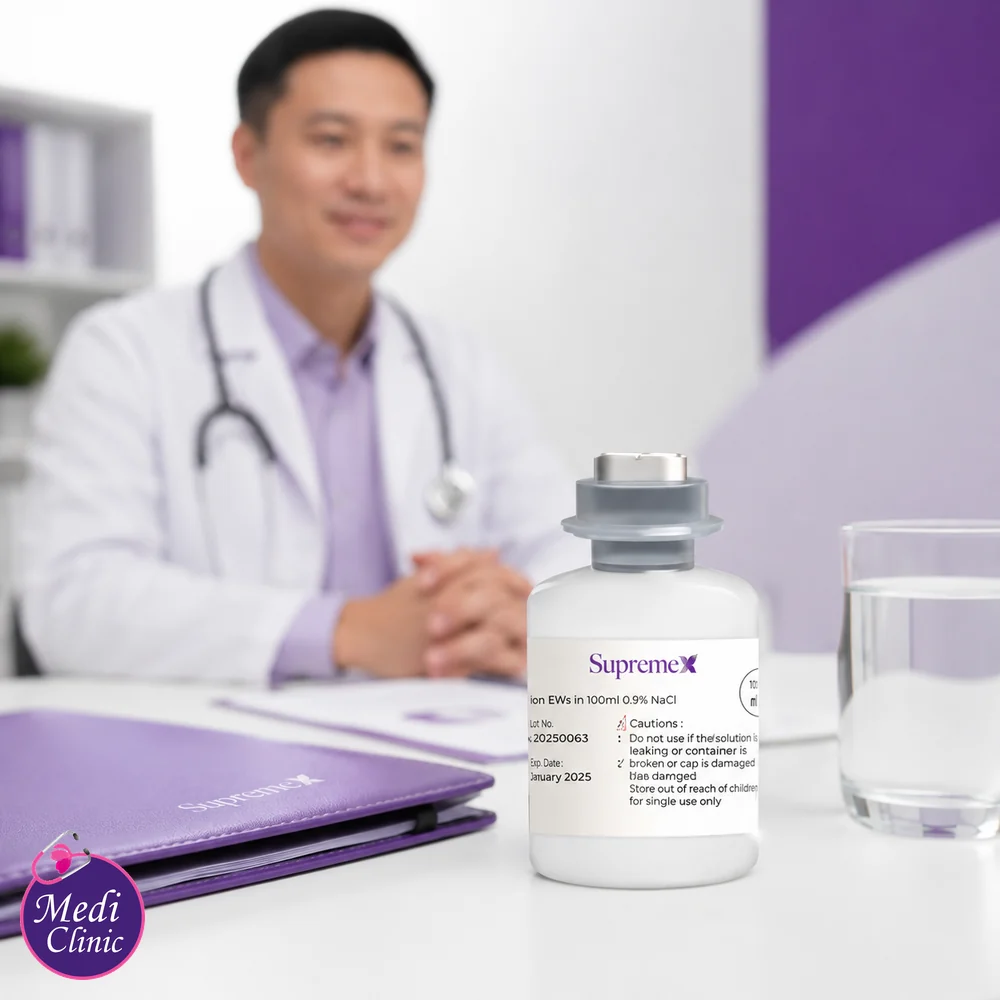 SupremeX product in a doctor-led consultation setting SupremeX product in a doctor-led consultation setting